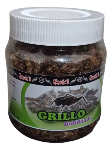 Grillos Seco Premios P/ Erizos, Reptiles Aves Primates Peces