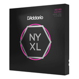 Daddario Nyxl45130sl Juego 5 Cuerdas Bajo Eléctrico 45-130