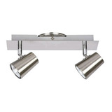 Aplique 2 Luces Apto Para Baño Sonata C955/2 Platil Candil