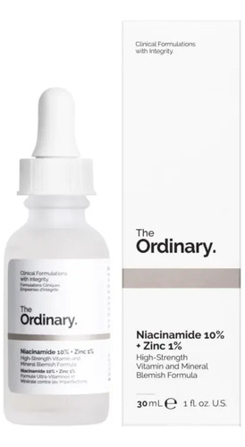 The Ordinary Niacinamide 10% + Zinc 1% -pronta Entrega