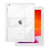 Funda Transparente Uso Rudo Flex Stand Para iPad & Pencil