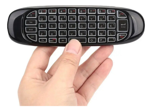 Controle Air Mouse Mini Teclado Smart Videogame Pc Aparelho 