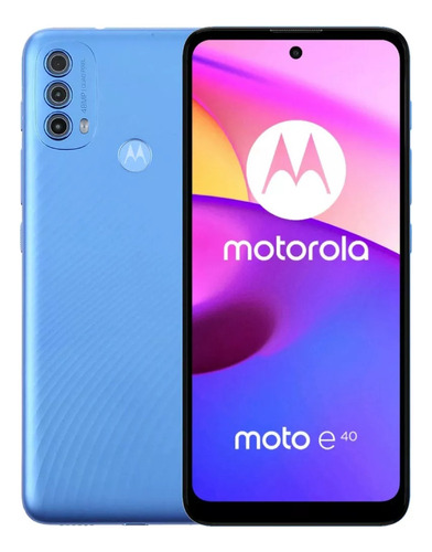 Moto E40 Dual Sim 64gb 4gb Ram Azul Digital 