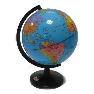 Globo Terráqueo Escolar Didáctico 8.5 Cm Diámetro+ G | Meses sin interés