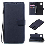 Funda Cartera Para Samsung Galaxy A81 M60s Note 10 Lite Azul