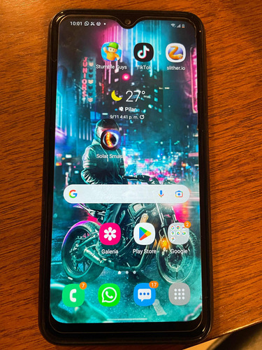 Celular Samsung Galaxy A10s, 32gb, Color Azul. No Carga!