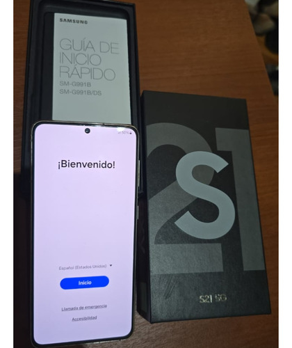 Samsung Galaxy S21 128gb + 8gb Blanco Celular Telefono Libre