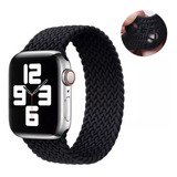 Correa Compatible Con Apple Watch Nylon Trenzada 38,40,42,44