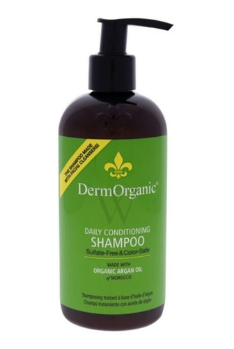 Dermorganic Shampoo Sin Sulfatos Con Argan De Marruecos