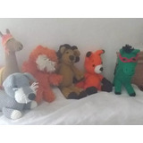 Amigurumis Al Crochet Animales Leon Oso Perro Zorro Llama 