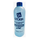 Removedor De Esmaltes De Unha Com Acetona Stork 500ml