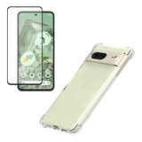 Kit Cristal + Case Para Smartphone Google Pixel 8 5g 2023