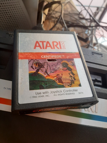 Centipede Para Atari 2600 Es Original,usado Y Funciona.