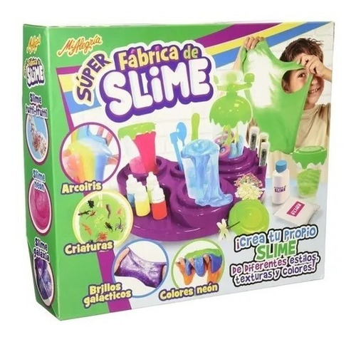 Super Fabrica De Slime Juguetes Mi Alegria. Juego De Mesa