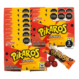 Pikaros Tamarindo Chile 225pz Ricolino Dulce Mexicano