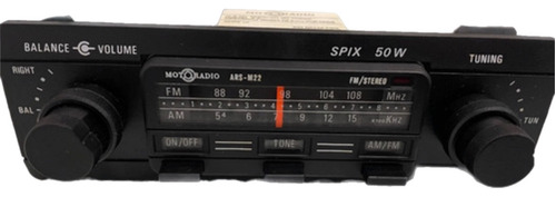 Radio Am Fm Motoradio Spix 50w Ars M22 Fusca Kombi Brasilia