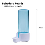 Bebedero Para Aves, Canario, Australianos  85 Ml