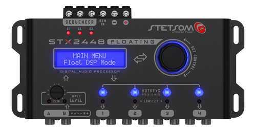 Processador Stx 2448 Floating Equalizador Stetsom Stx-2448