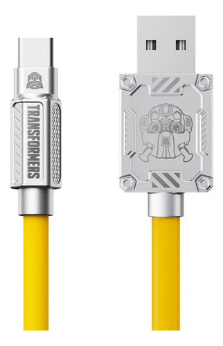 Cable De Carga Rápida Tipo C Transformer Tf-a01 Color Tf-a01 Yellow