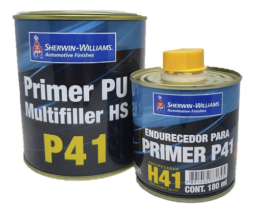 Primer Pu Automotivo Multifiller Hs Cinza P41 Lazzuril