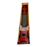 Guitarra Corazón 4 Cuerdas Niño Niña Antistres Ingenio 