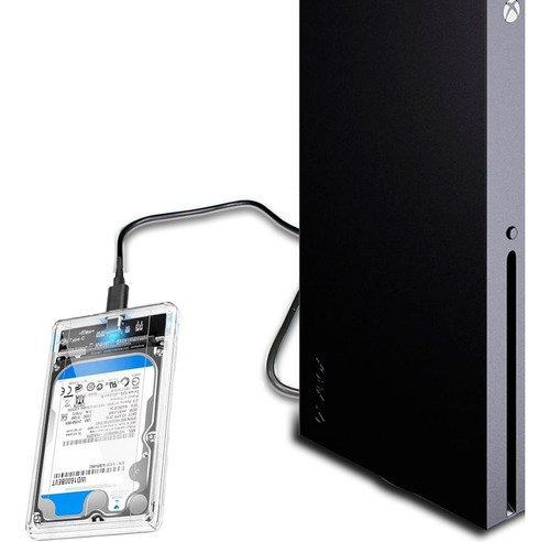 Hd Externo 500gb Portátil Usb 3.0 Para Ps4 / Transparente