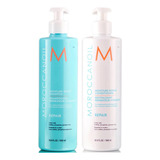 Set De Champú Y Acondicionador Moroccanoil Moisture Repair