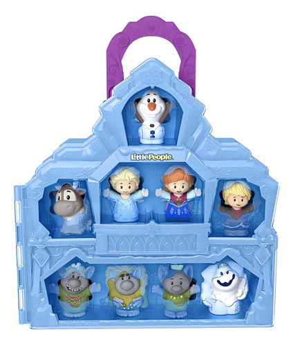 Fisher-price Little People Set Estuche De Figuras De Frozen