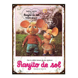 Chapa Vintage Publicidad Antigua Muñecas Rayito De Sol M662