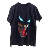 Remeras Estampadas Dtg Full Hd Venom Ojos Comics Pelis