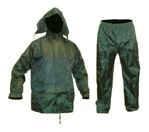 Traje De Lluvia Waterdog T4818 Campera+pantalon Impermeable