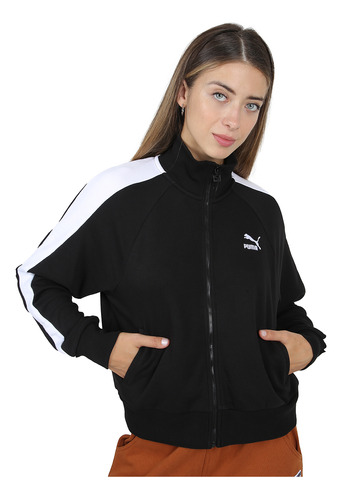 Campera Puma Iconic T7 En Negro | Moov