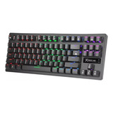 Teclado Gamer Mecánico Xtrike Me Gk 979 Español Blue Switch