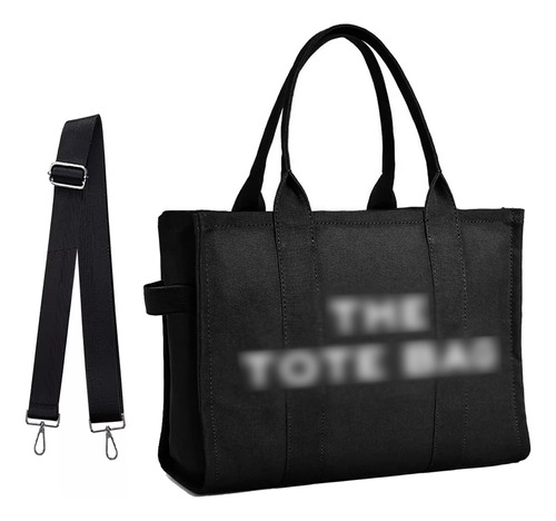 Bolso Tote De Lona Thetotebag Bolso De Compras De Lona