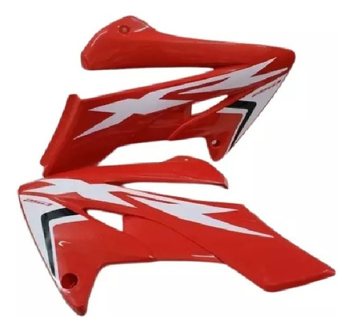 Juego Cachas De Tanque Honda Tornado 250 Xr Rojo En Moto 46