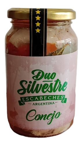 Escabeche De Conejo Duo Silvestre Córdoba 500gr