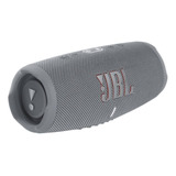 Alto-falante Jbl Charge 5 Jblcharge5 Portátil Com Bluetooth Waterproof Grey 110v/220v 