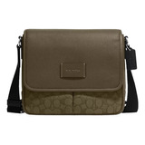 Mariconera Coach Sprint Map Bag Verde Oscuro 100% Original