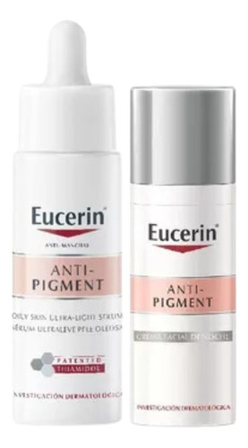 Kit Eucerin Antipigment Serum + Crema Facial De Noche
