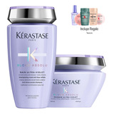 Kit Kérastase Blond Ultra Violet Shampoo 250ml+ Masque 200ml