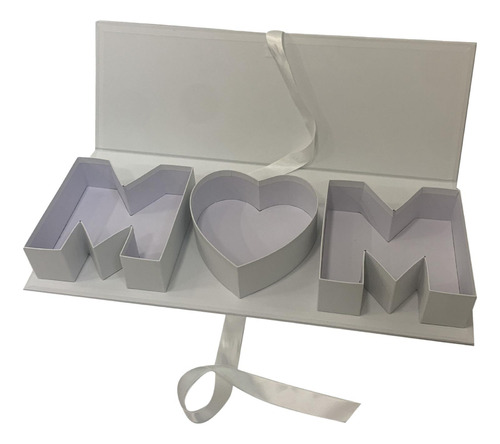 Caja De Regalo Rellenable Con Forma De Mamá, Caja De Flores