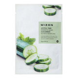 Mascarilla Facial Mizon Pepino X10 Luminosidad Hidratacion