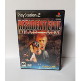 Resident Evil Dead Aim Ps2 Playstation Original