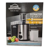 Extractor Jugo 2 Velocidades Barra Ajuste + Recipiente Inoxi