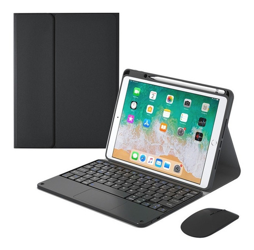 Funda+teclado Táctil+mouse Para iPad iPad 10.2 9th 8th Gen