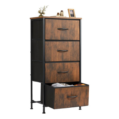 Chifoniers Con 4 Cajones Cómoda Cajonera Gran Capacidad | MercadoLibre