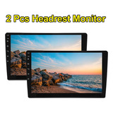 2pcs Monitor Reposacabezas 10.1 Pantalla Ips 1080p Wifi Usb