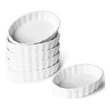 Moldes De Porcelana De 4 Oz Forma Ovalada Platos De Cre...