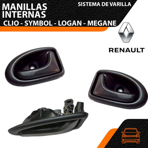 Manilla Interna Symbol Megane Logan Varilla Derecha - Etr Foto 2