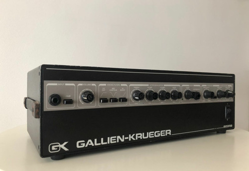 Amplificador De Baixo Gk 800 + Caixa 4x10 + Caixa 1x15
